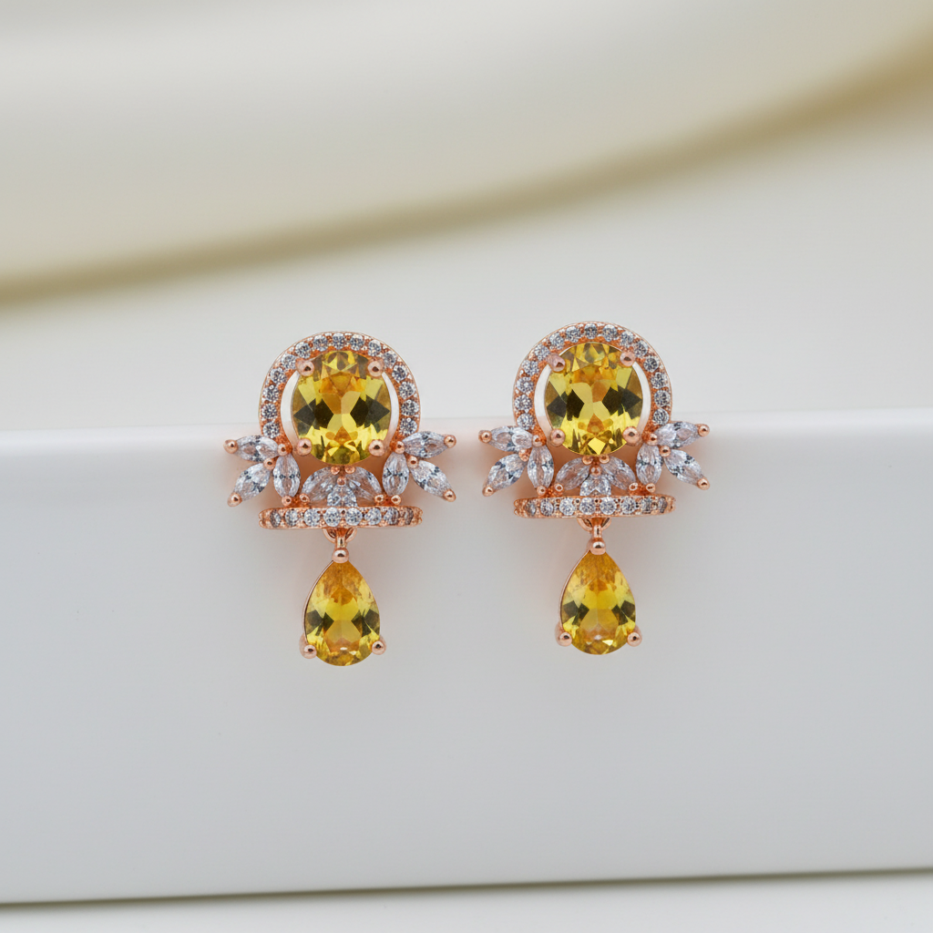 Citrus Spark Stud earrings for women