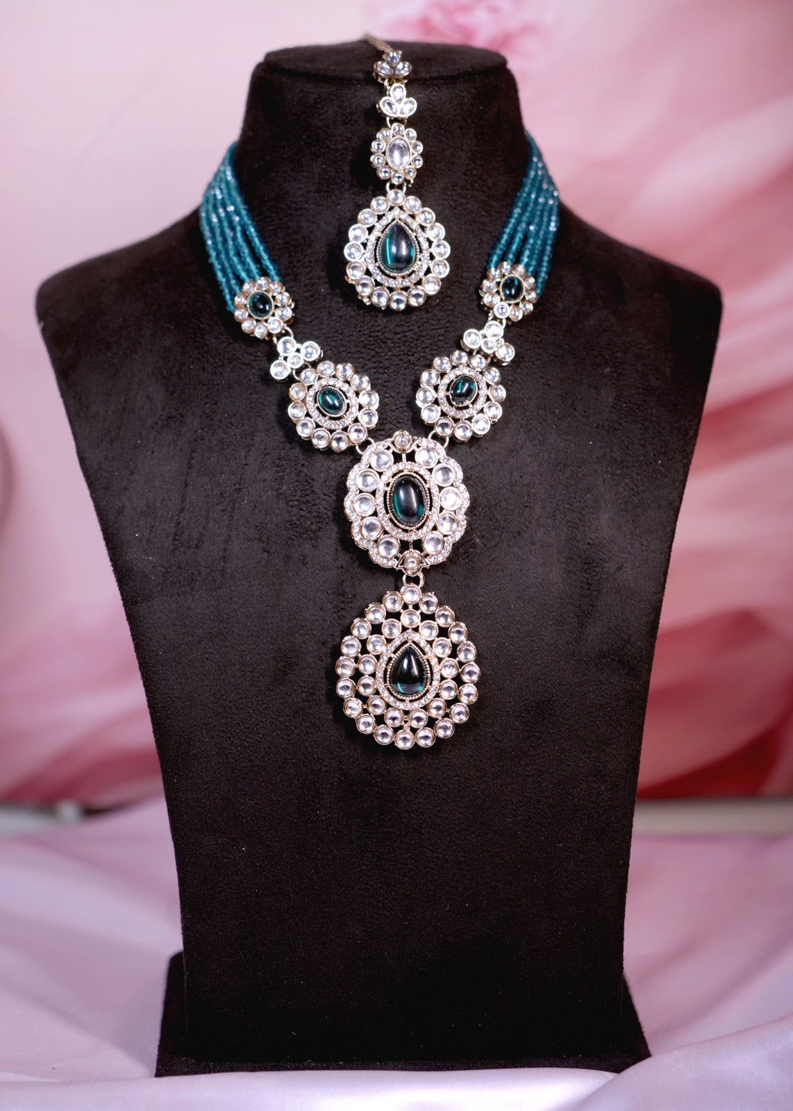 Emerald Green Double pendant