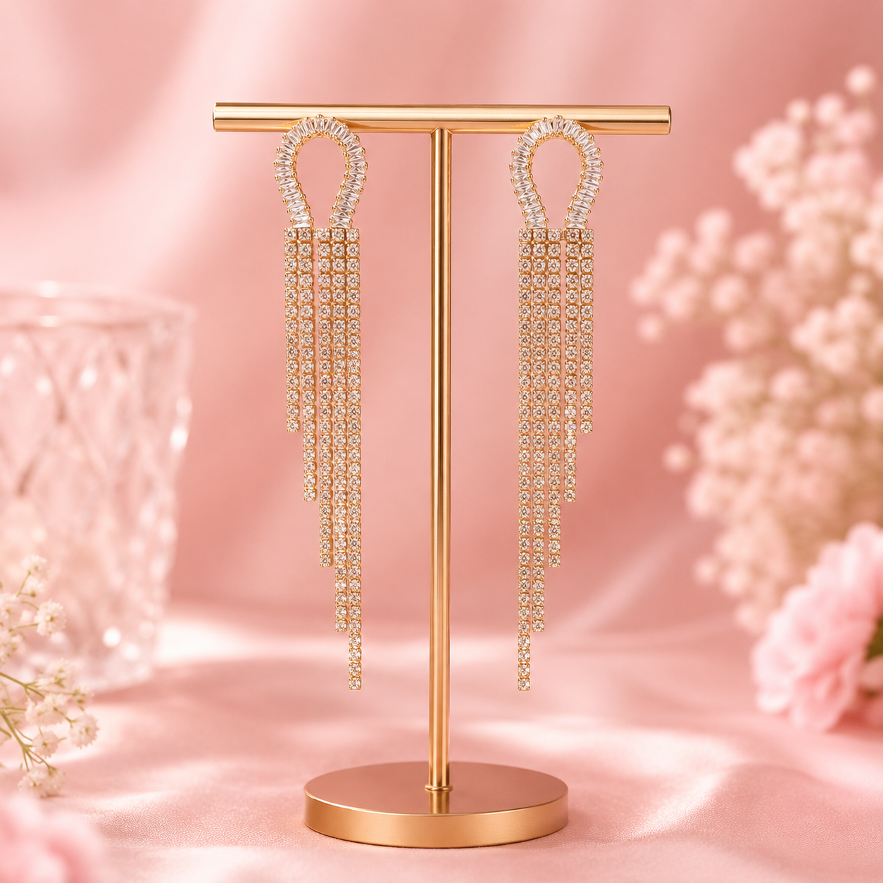 Cascade Tassel Earrings