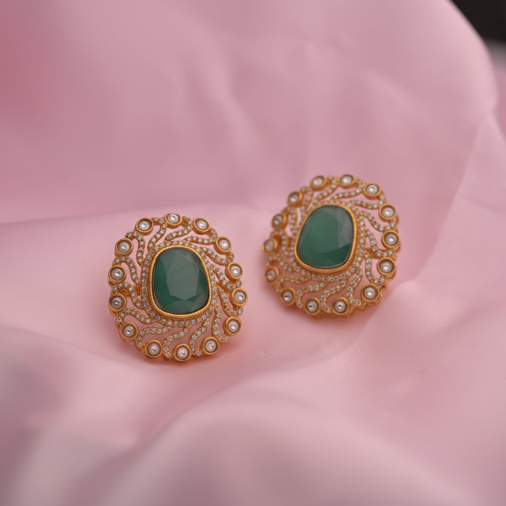 Celeste Orbit Stud Earrings for women