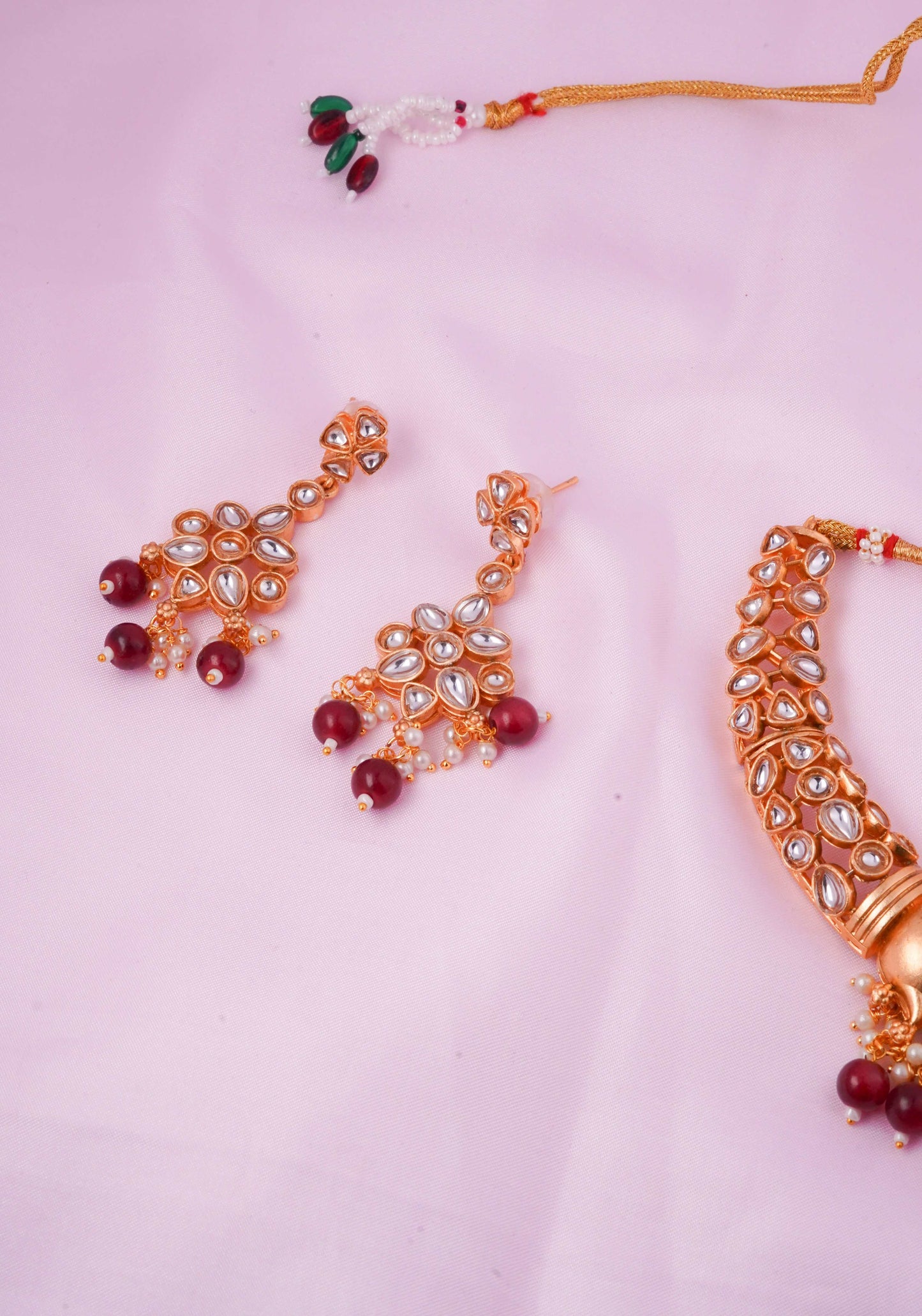 Elephant Kundan Necklace