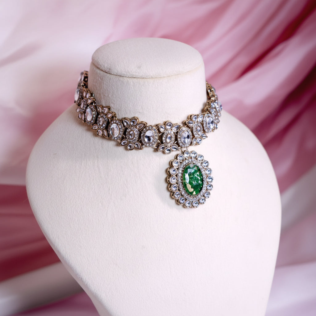 Designer Choker Set| Glamnaari