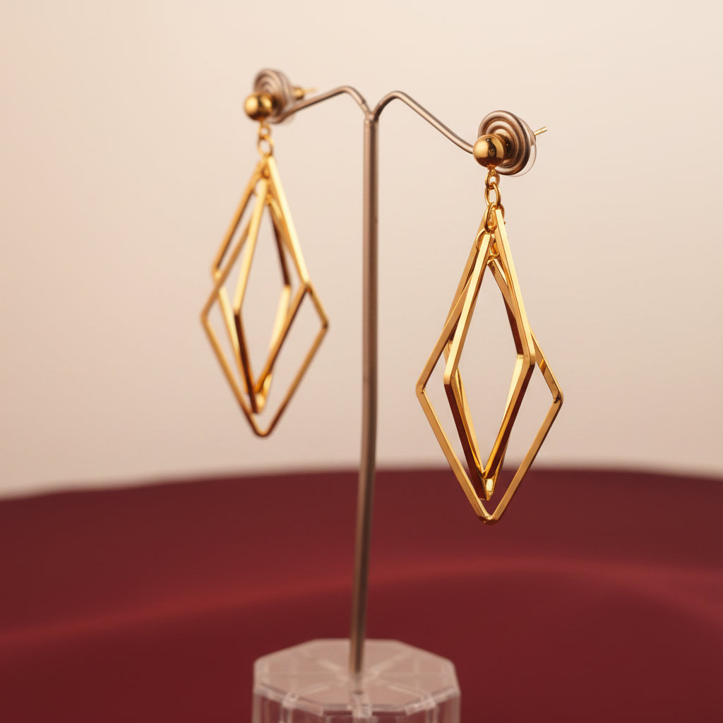 Geometrix Gold Dangles