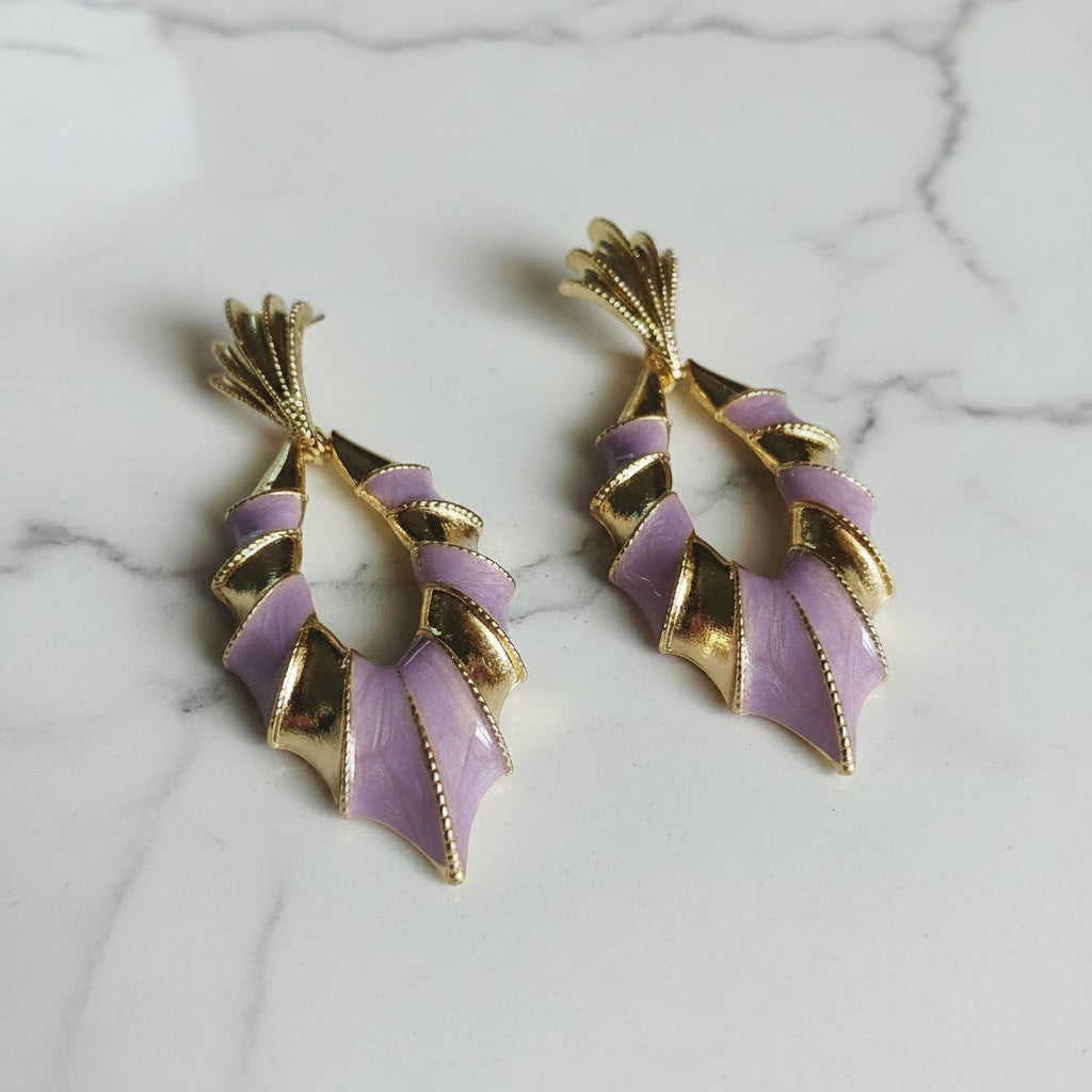 Lavender Luxe Swirls