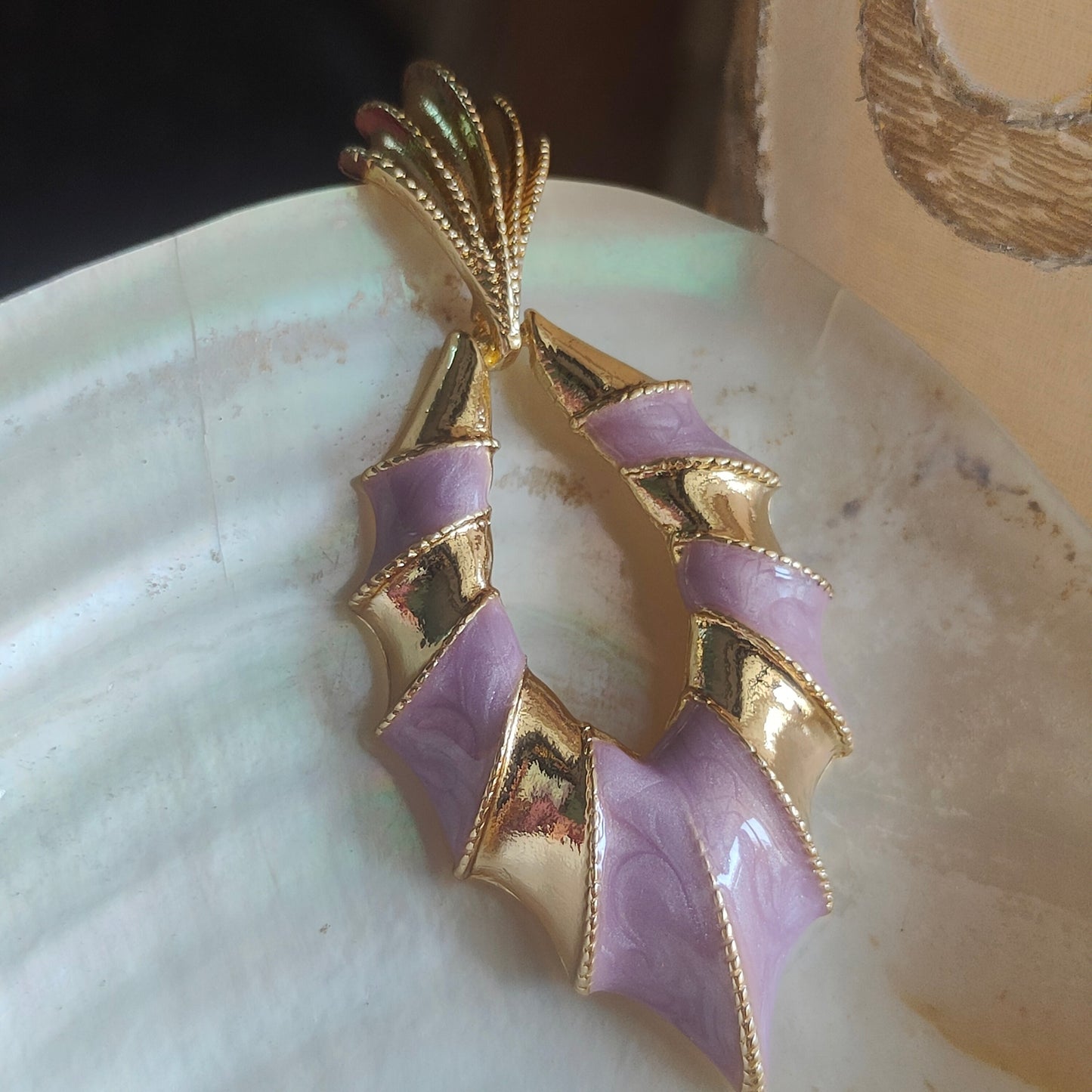 Lavender Luxe Swirls