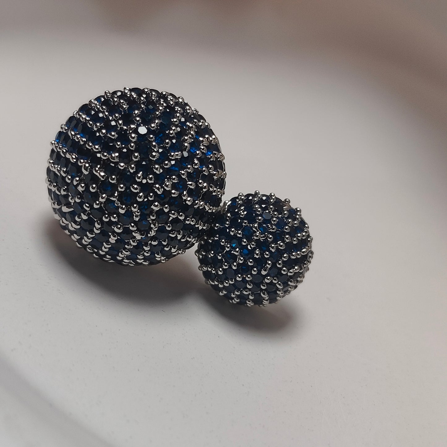 Midnight Spark Duo Studs