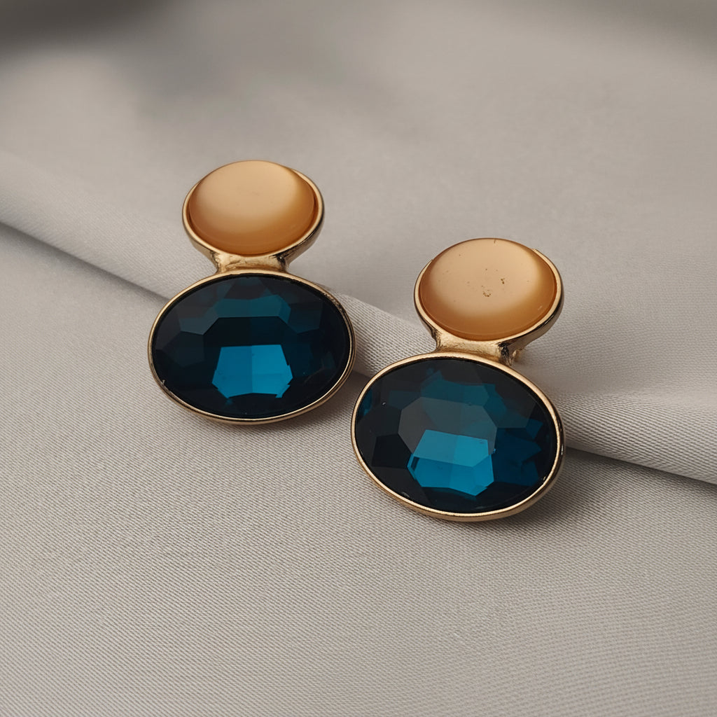 Gemini Glow Stud Earrings