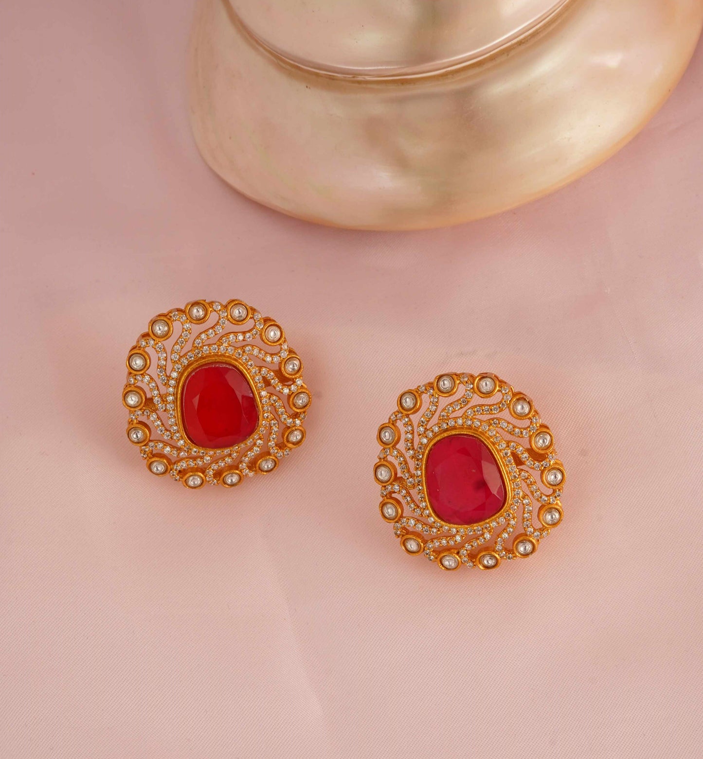 Kanak Blossom Stud Earrings