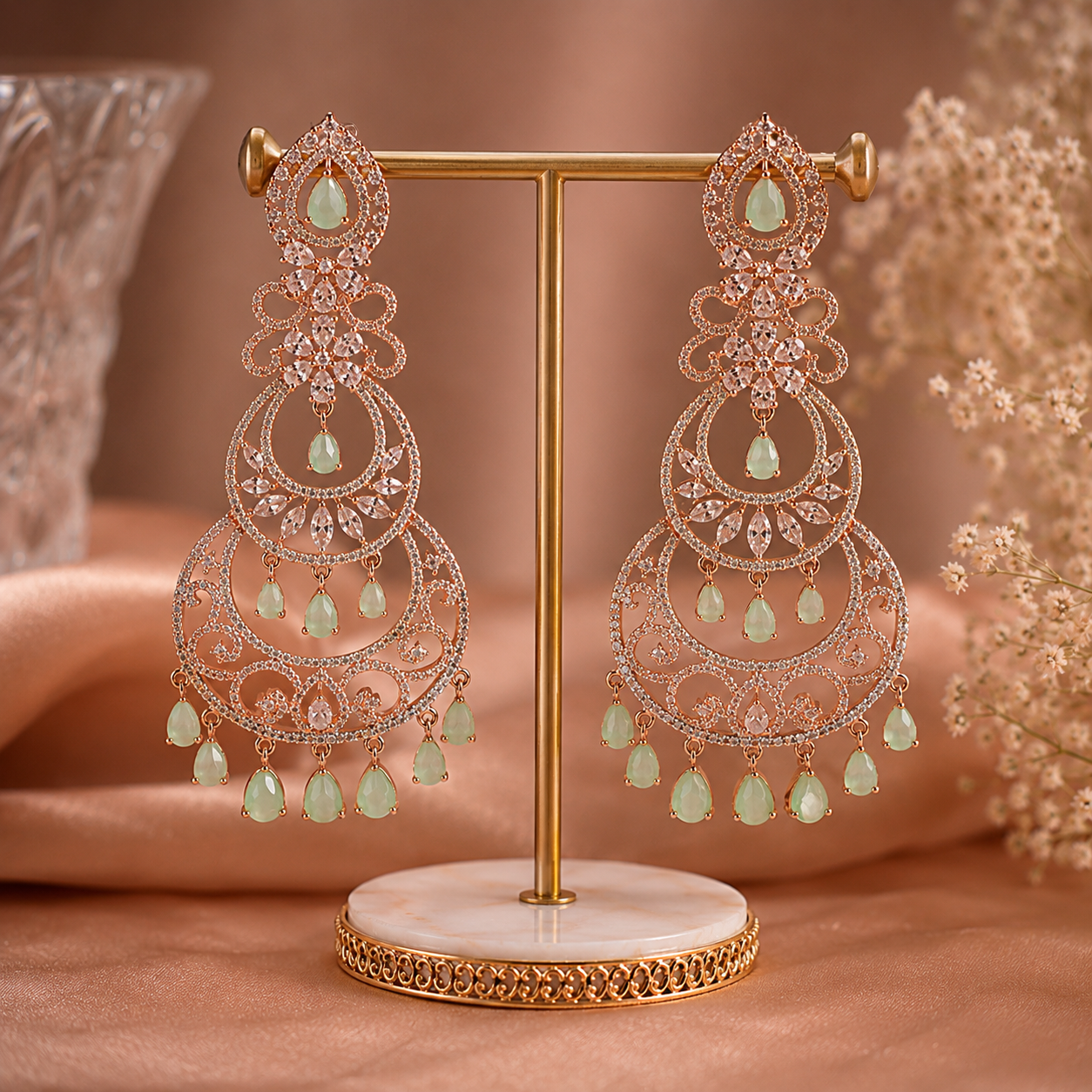 Marine Glow Chandbaali