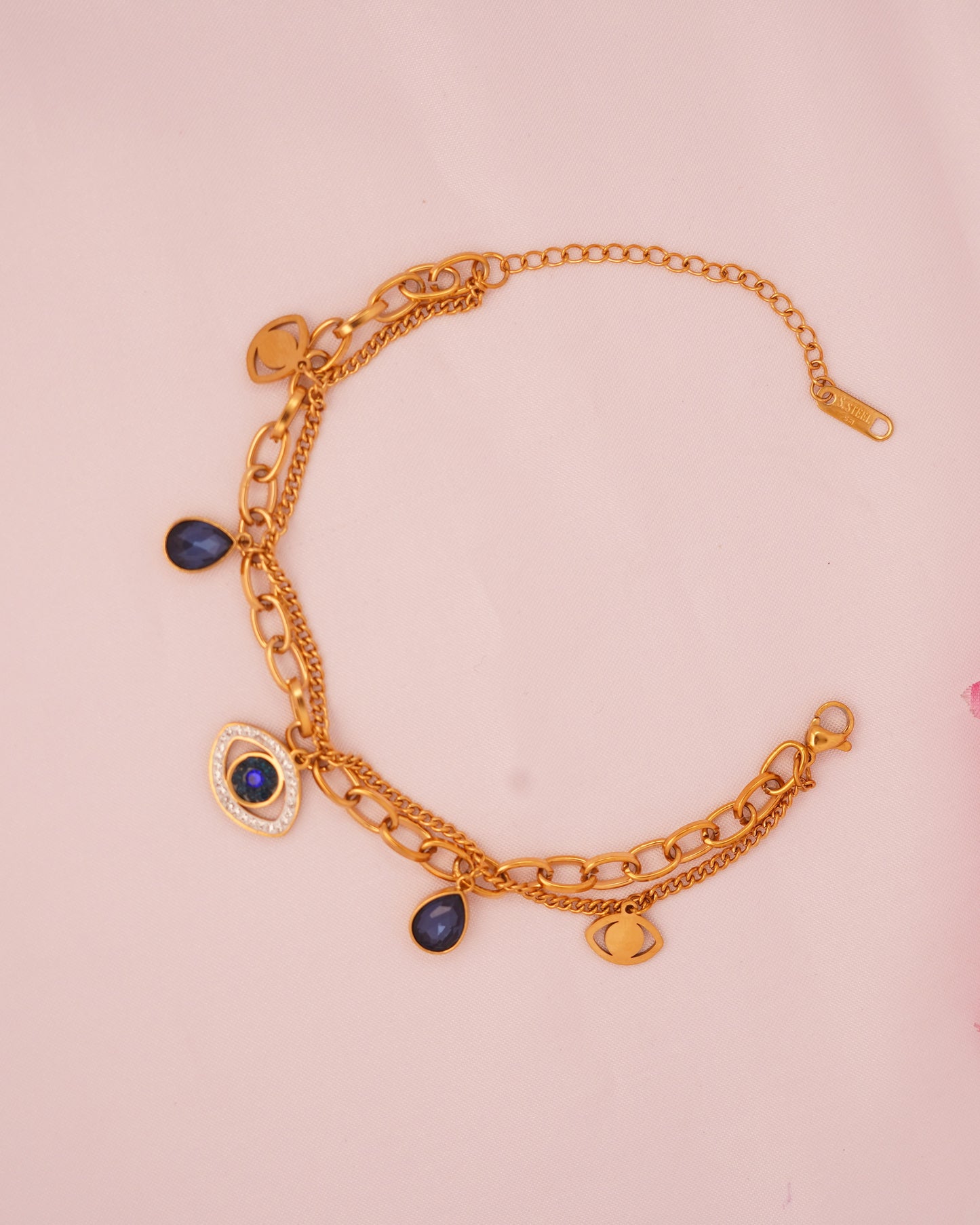 Sapphire Chain Bracelet