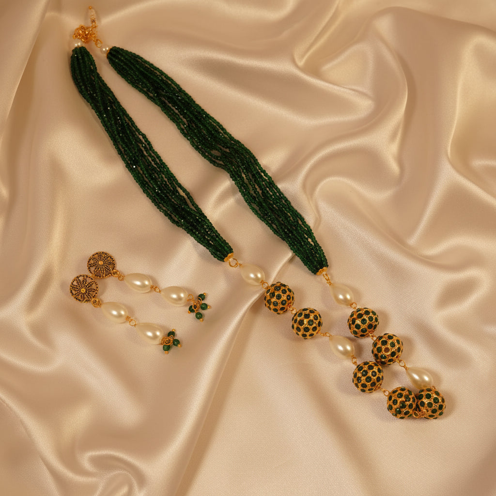 Seed bead Mala Glamanaari