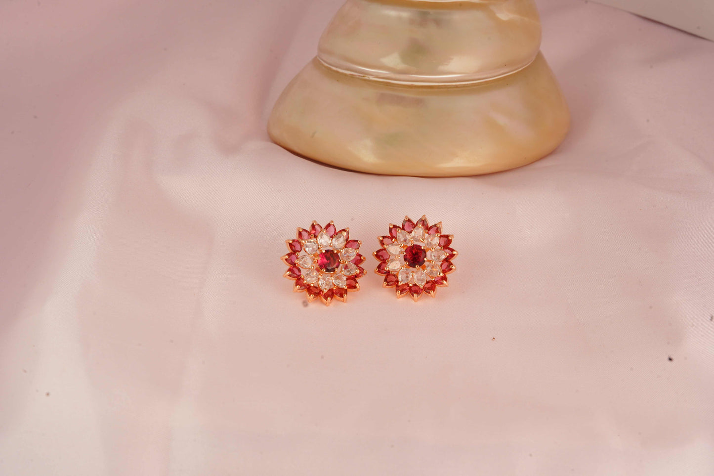 2 in One Stud Earring | Glamnaari
