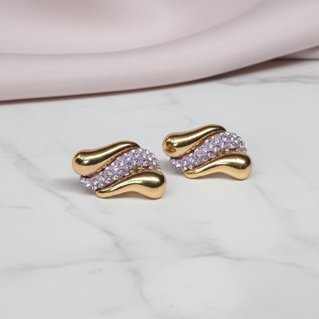 Vintage Glow Stud Earrings For Women
