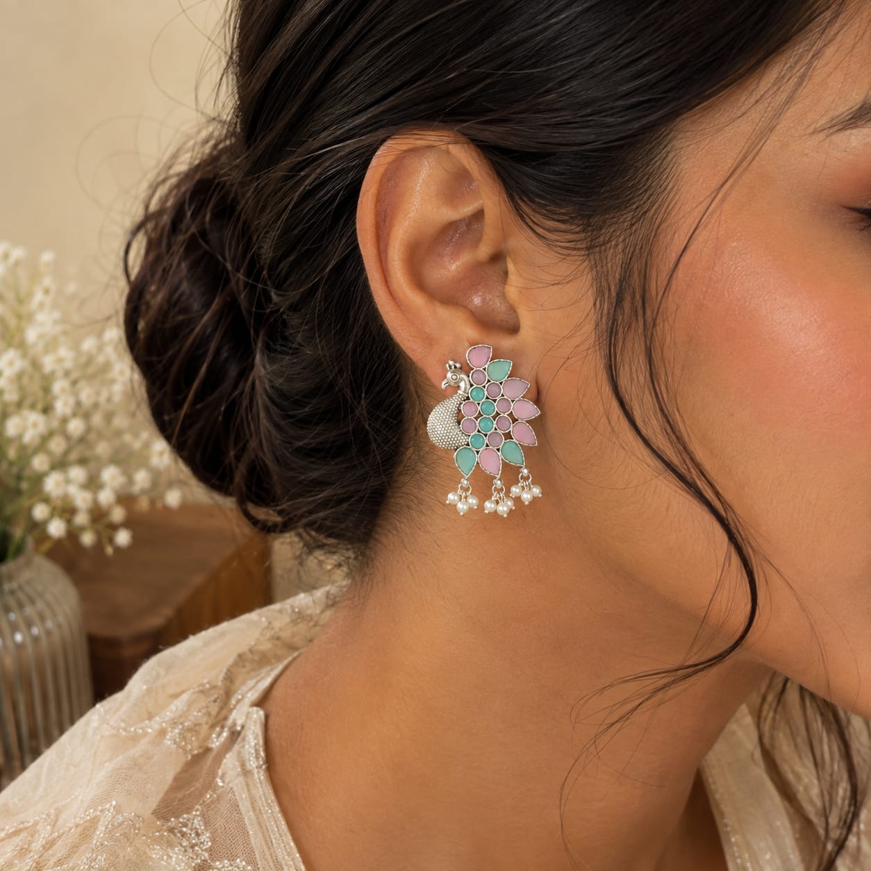 Mayuri turquoise Stud