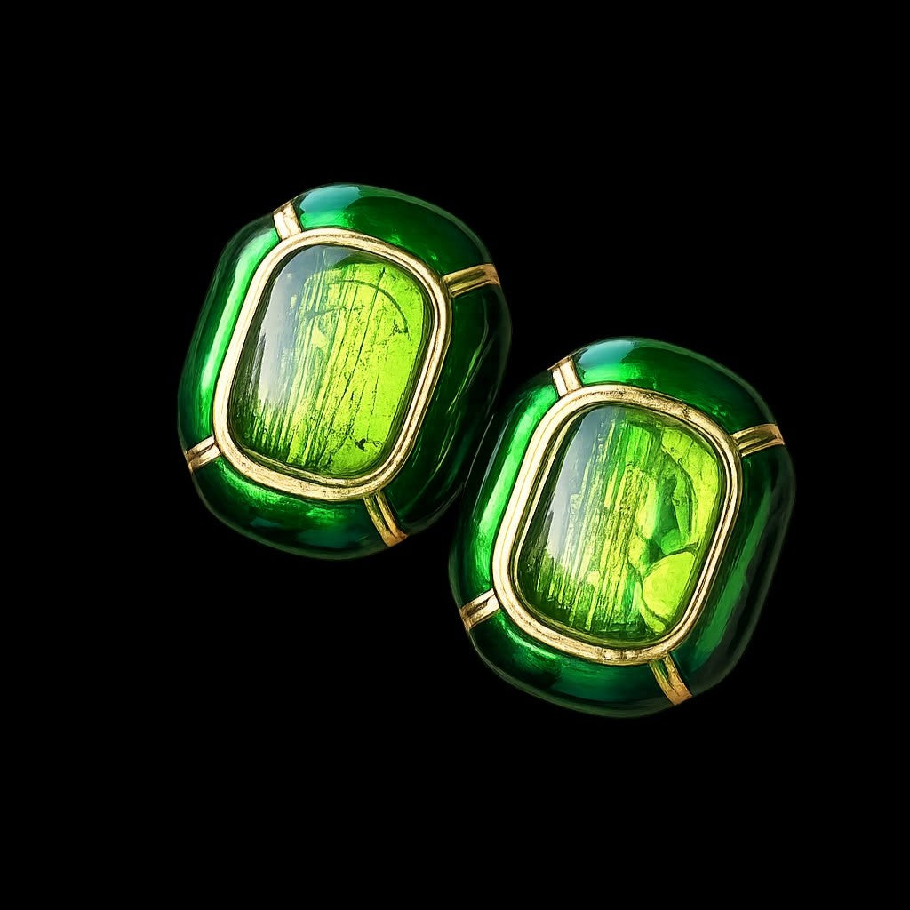 Dark Green Stud