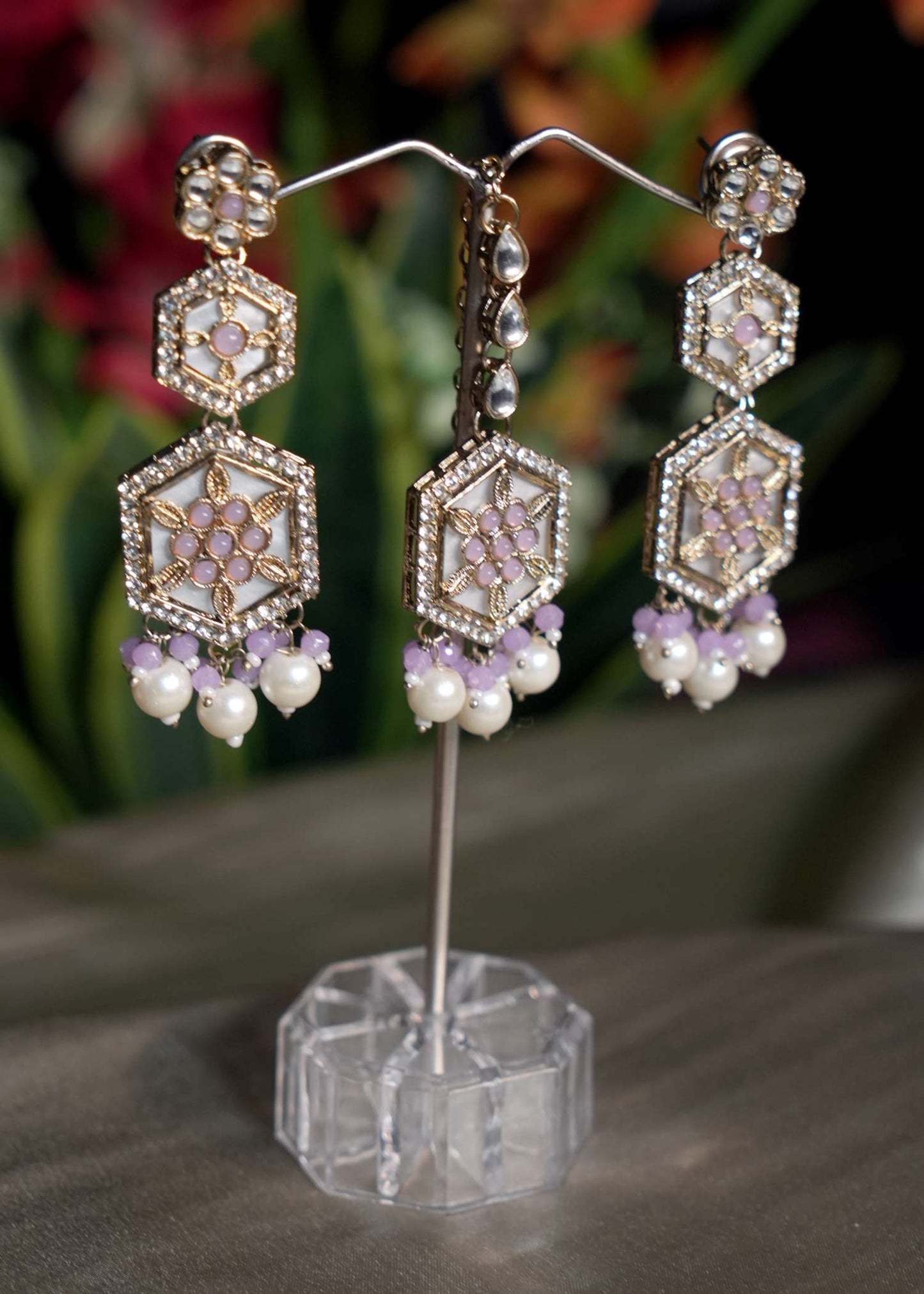 Lavender Hexa Choker