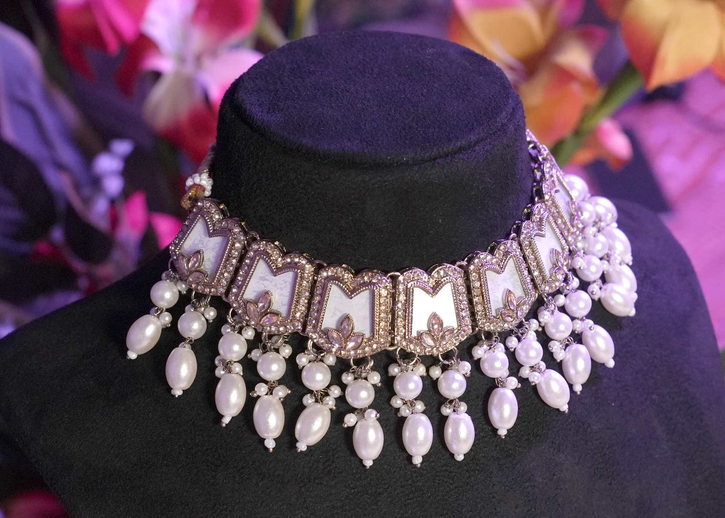 Heavenly Pearl Choker