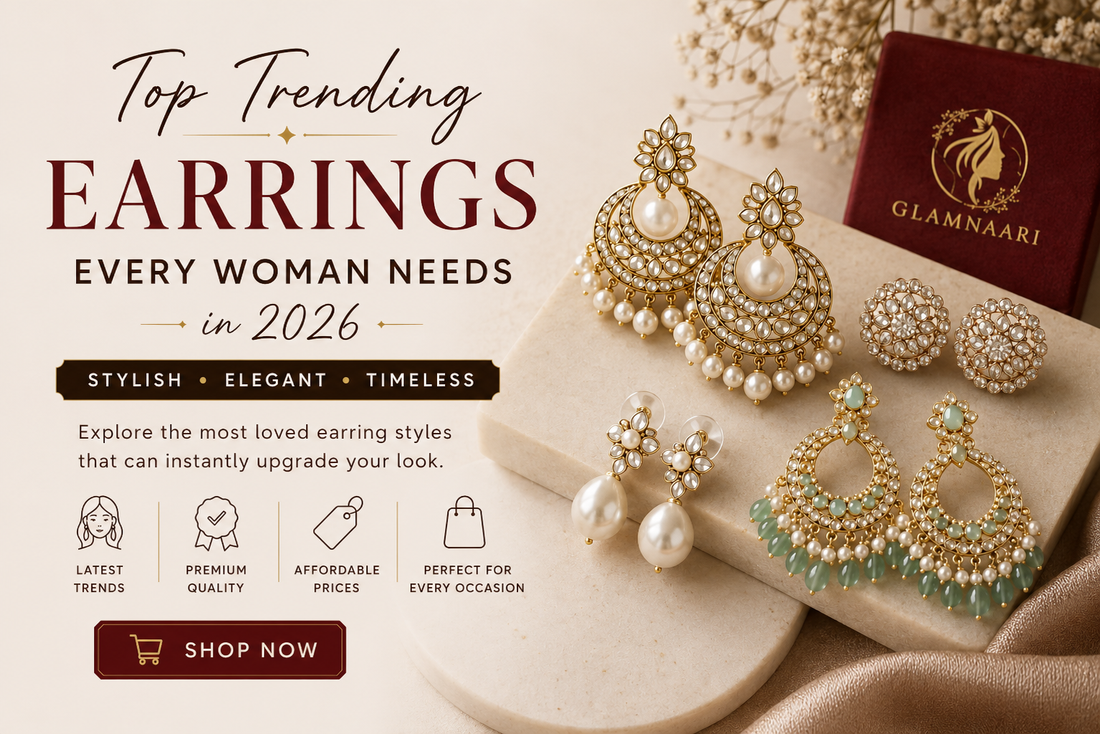 Top 10 Trending Earrings for Women in 2026 | Latest Jewellery Trends