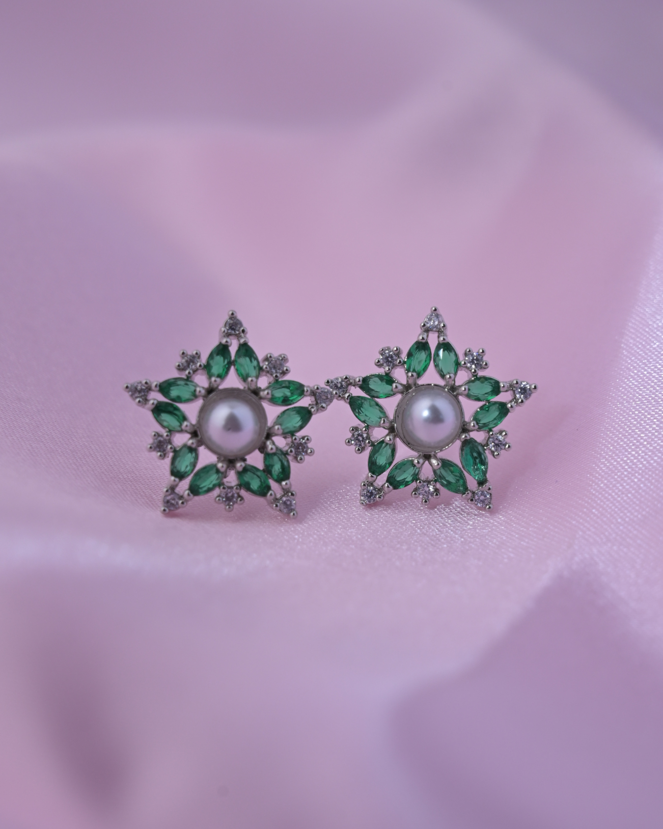 Starry Pearl Earrings