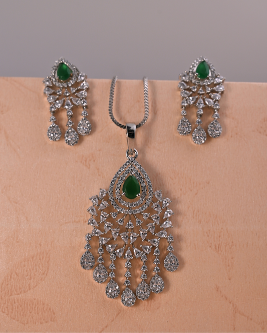 Lustre Green Pendant