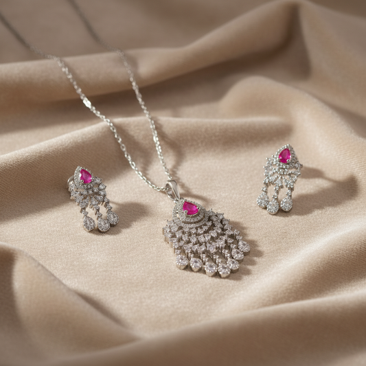 Lustre Ruby Pendant