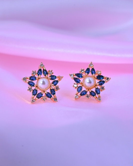 Starry Pearl Earrings