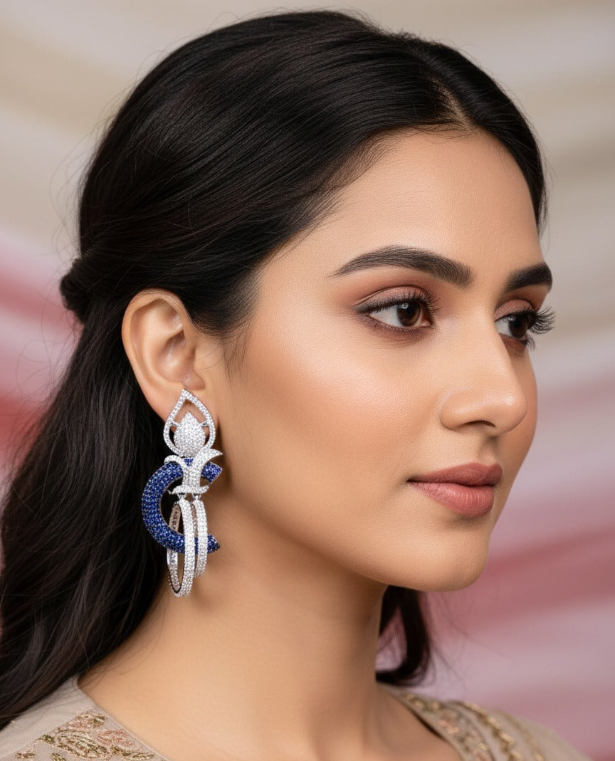 Noor Amethyst Royal Blue