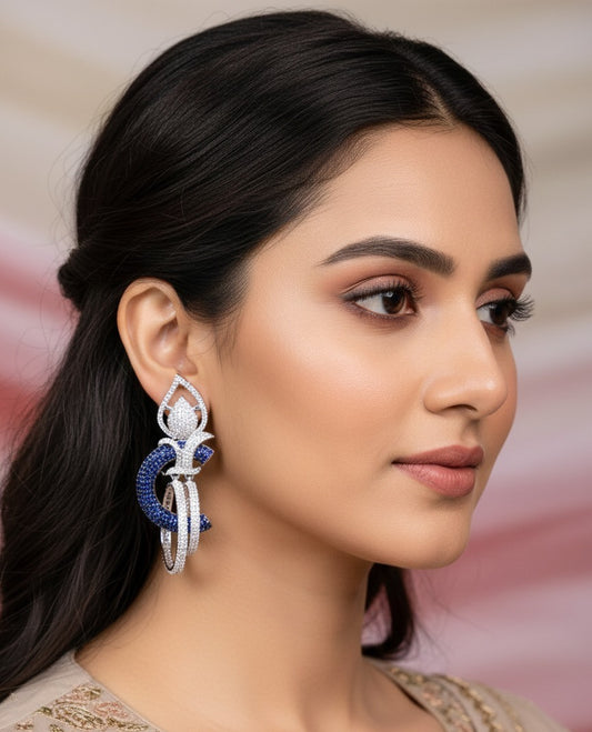 Noor Amethyst Royal Blue