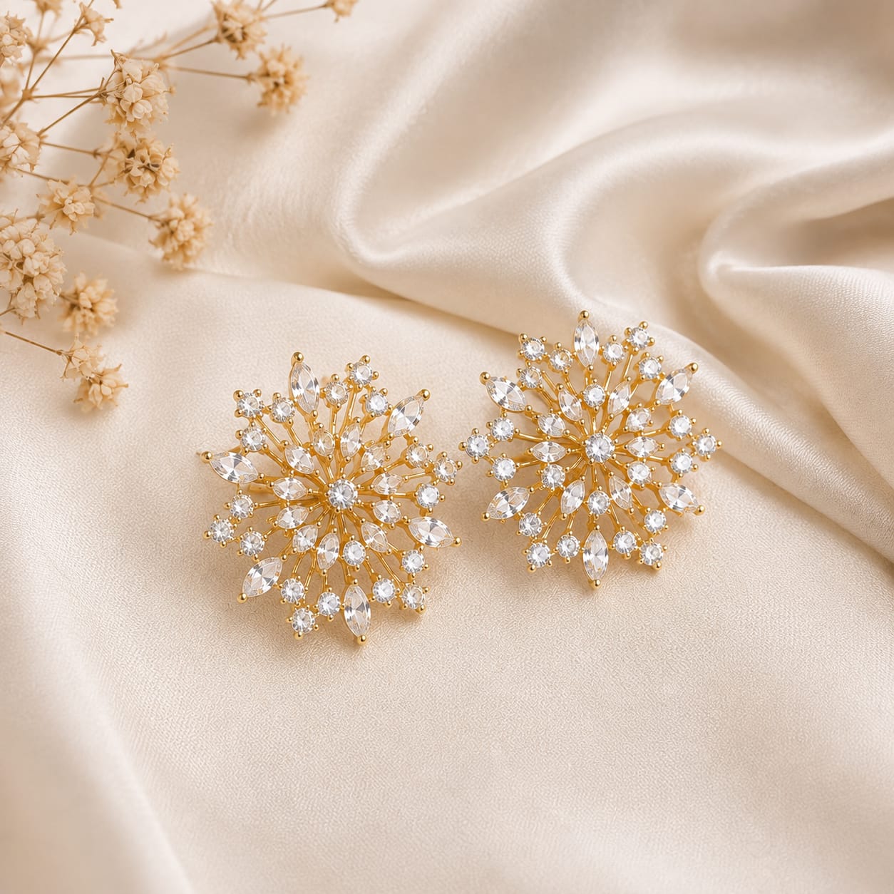 Aurora Bloom Stud Earrings