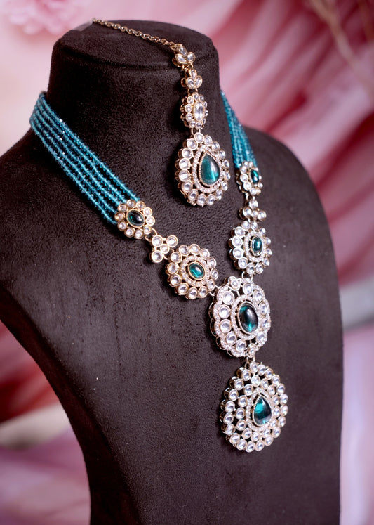 Emerald Green Double pendant