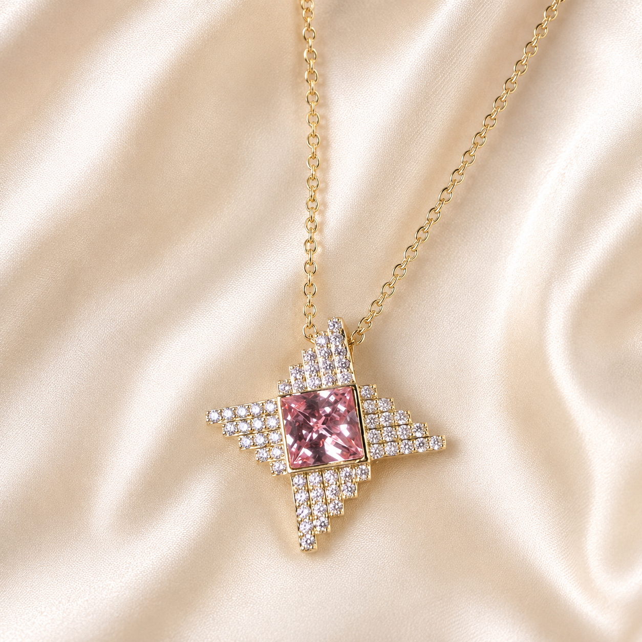 Blush Luxe Pendant