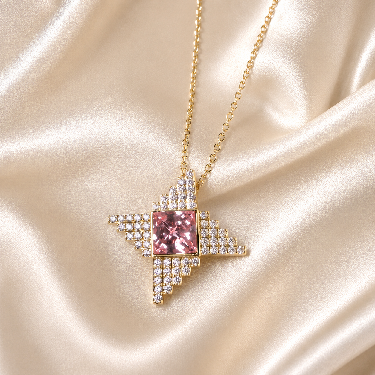 Blush Luxe Pendant