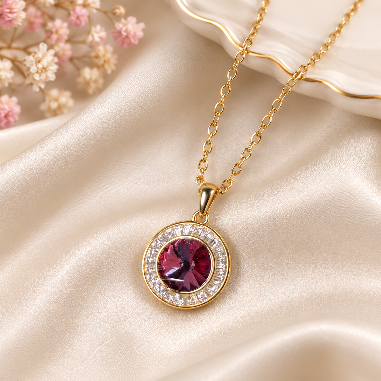 Aurelia Wine Pendant
