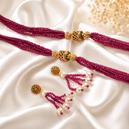 Drum Seed bead Mala