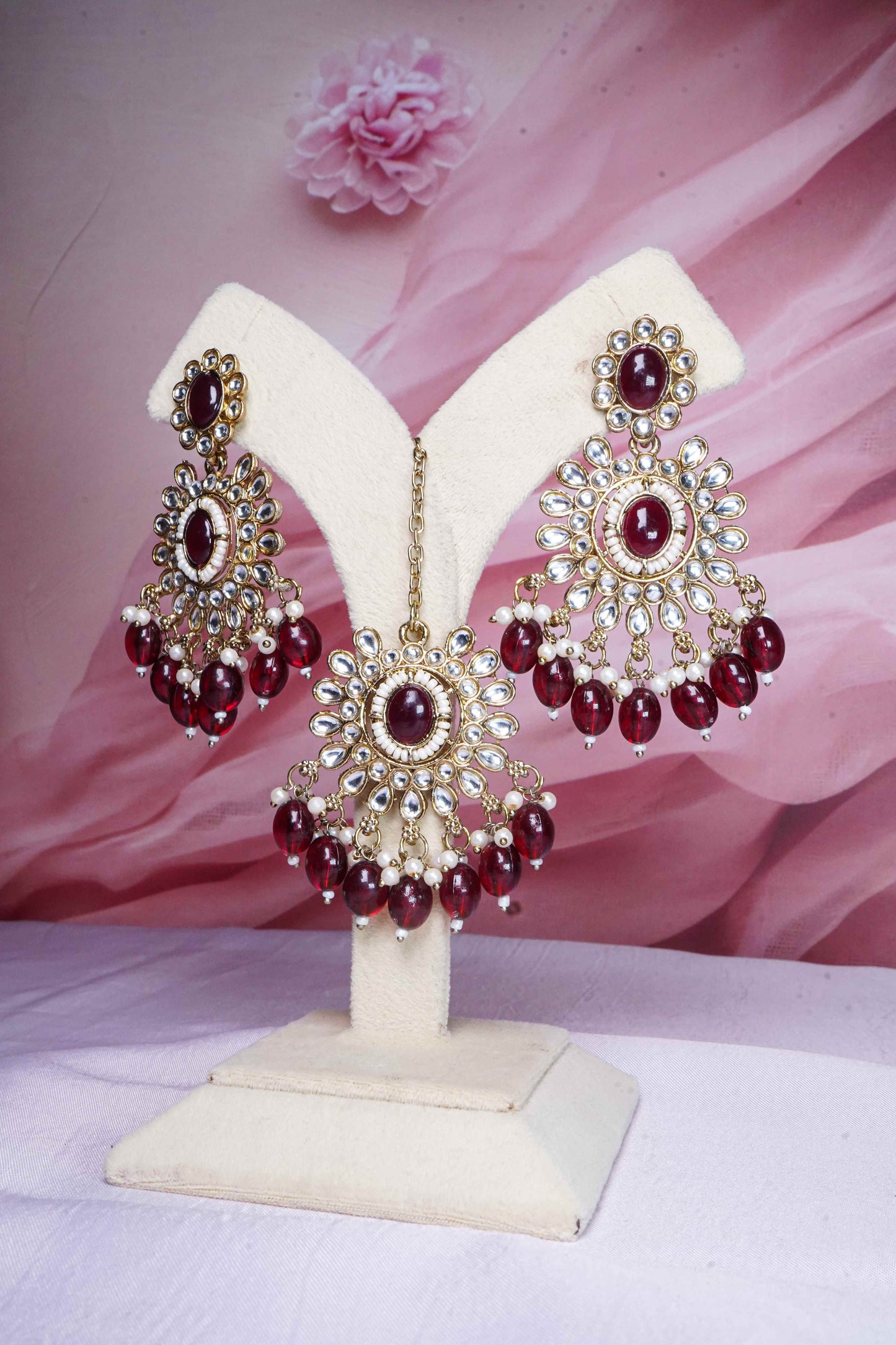 Collar Choker (Maroon)