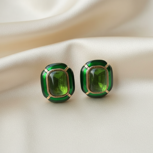 Dark Green Stud