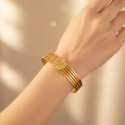 Galaxy Disc Bracelet
