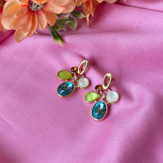 Gem Pop Stud Earring