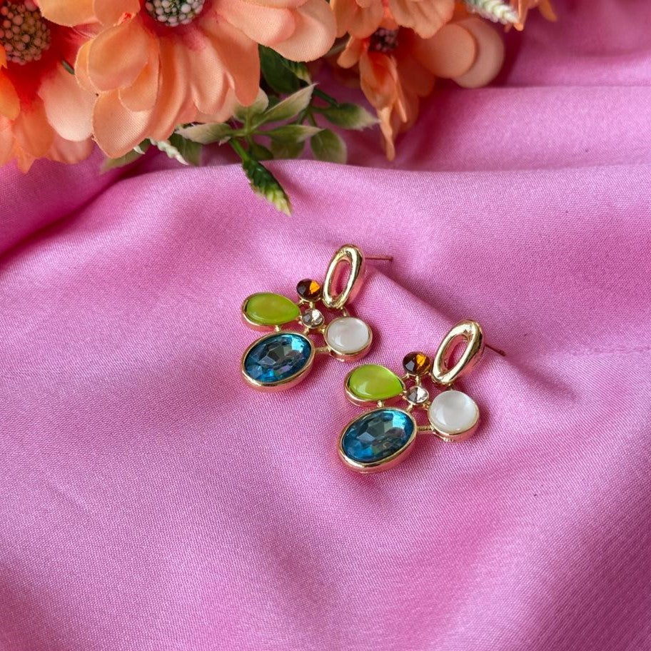 Gem Pop Stud Earring