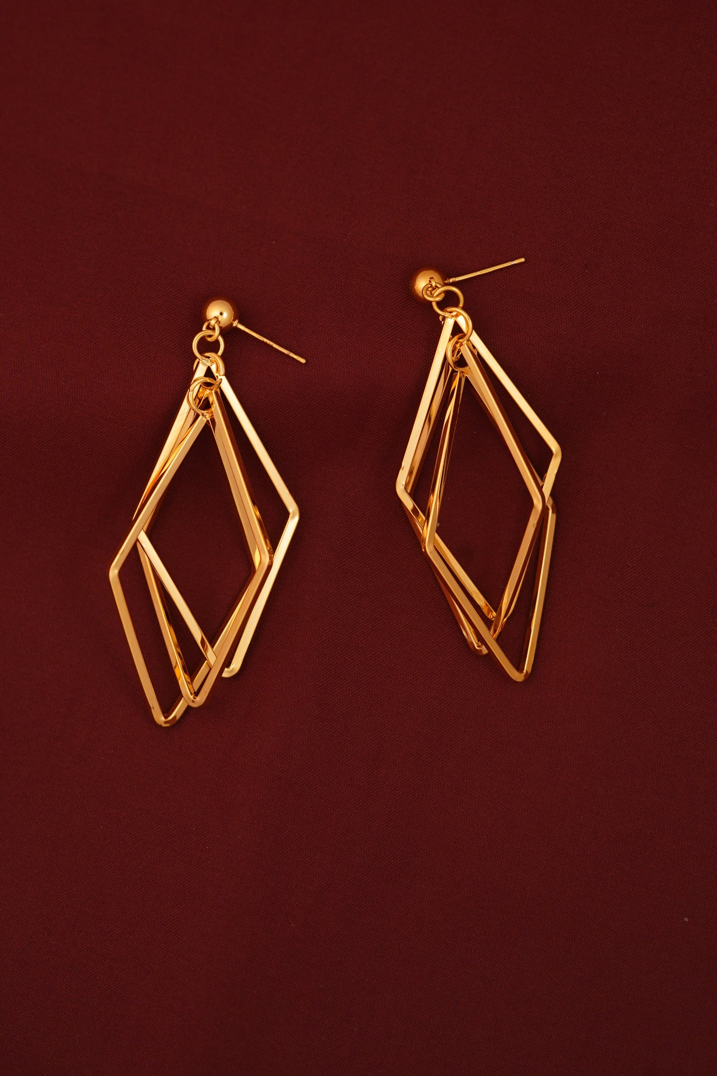 Geometrix Gold Dangles