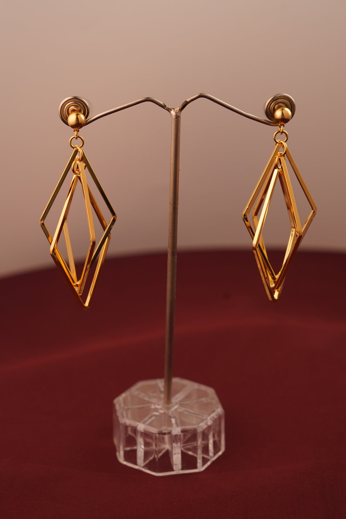 Geometrix Gold Dangles