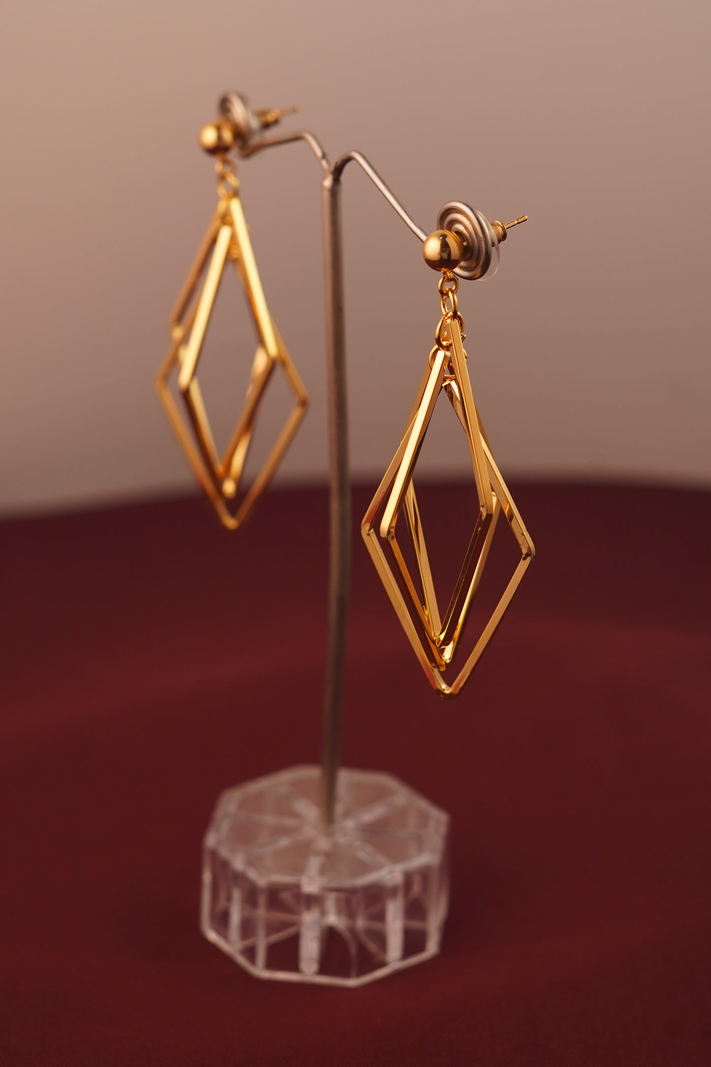 Geometrix Gold Dangles