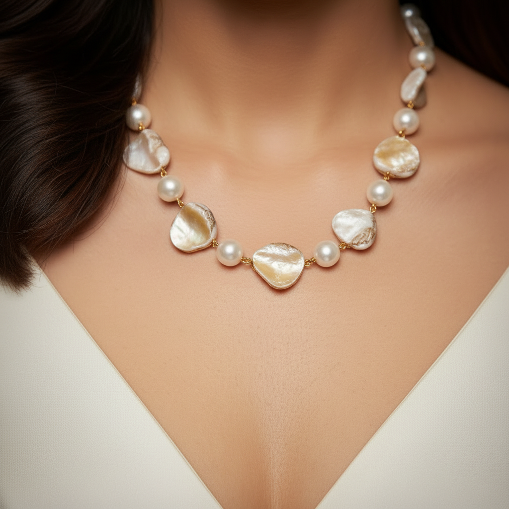 Mother of  Pearl Necklace