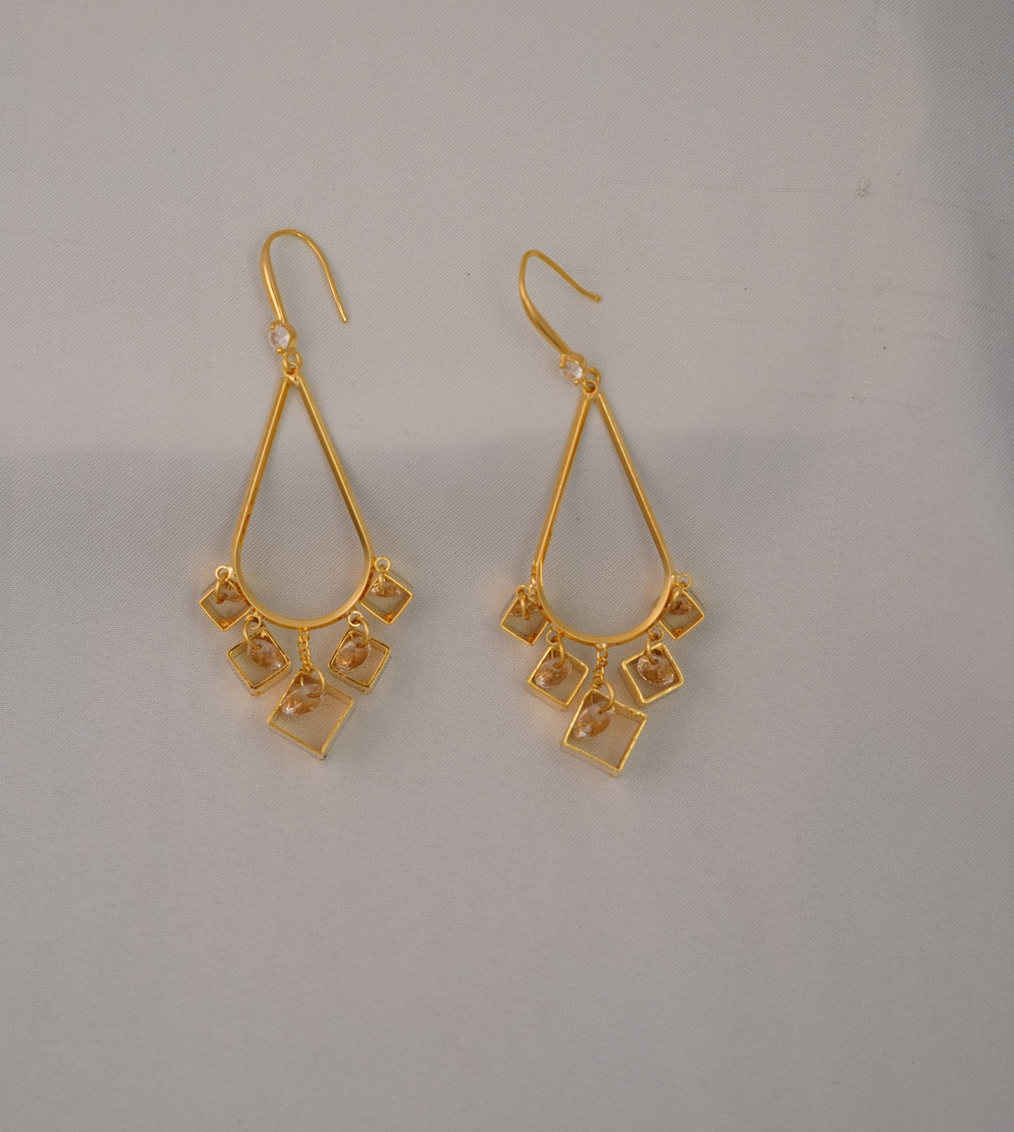 Golden Geomé Dangles