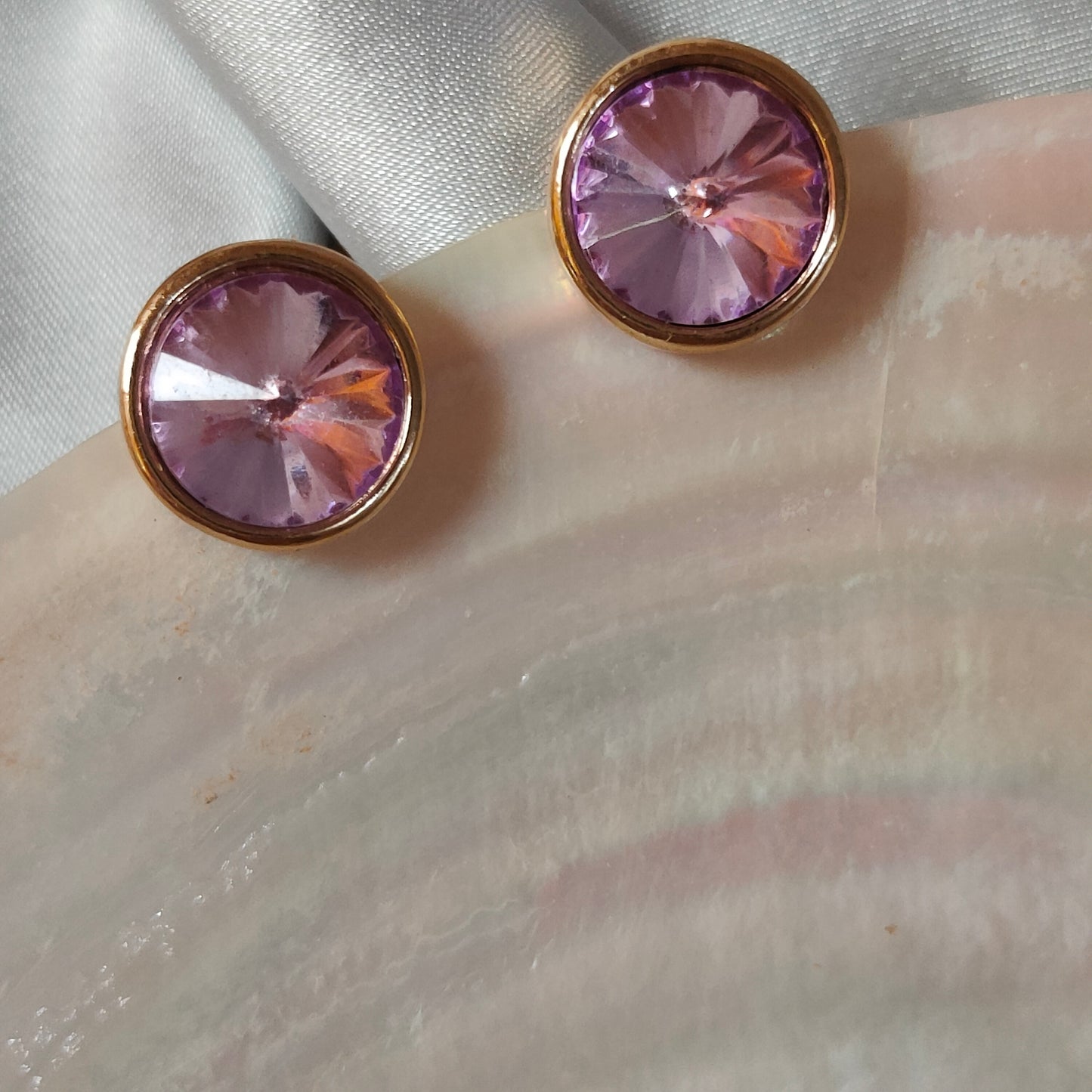 Lilac Glow Studs
