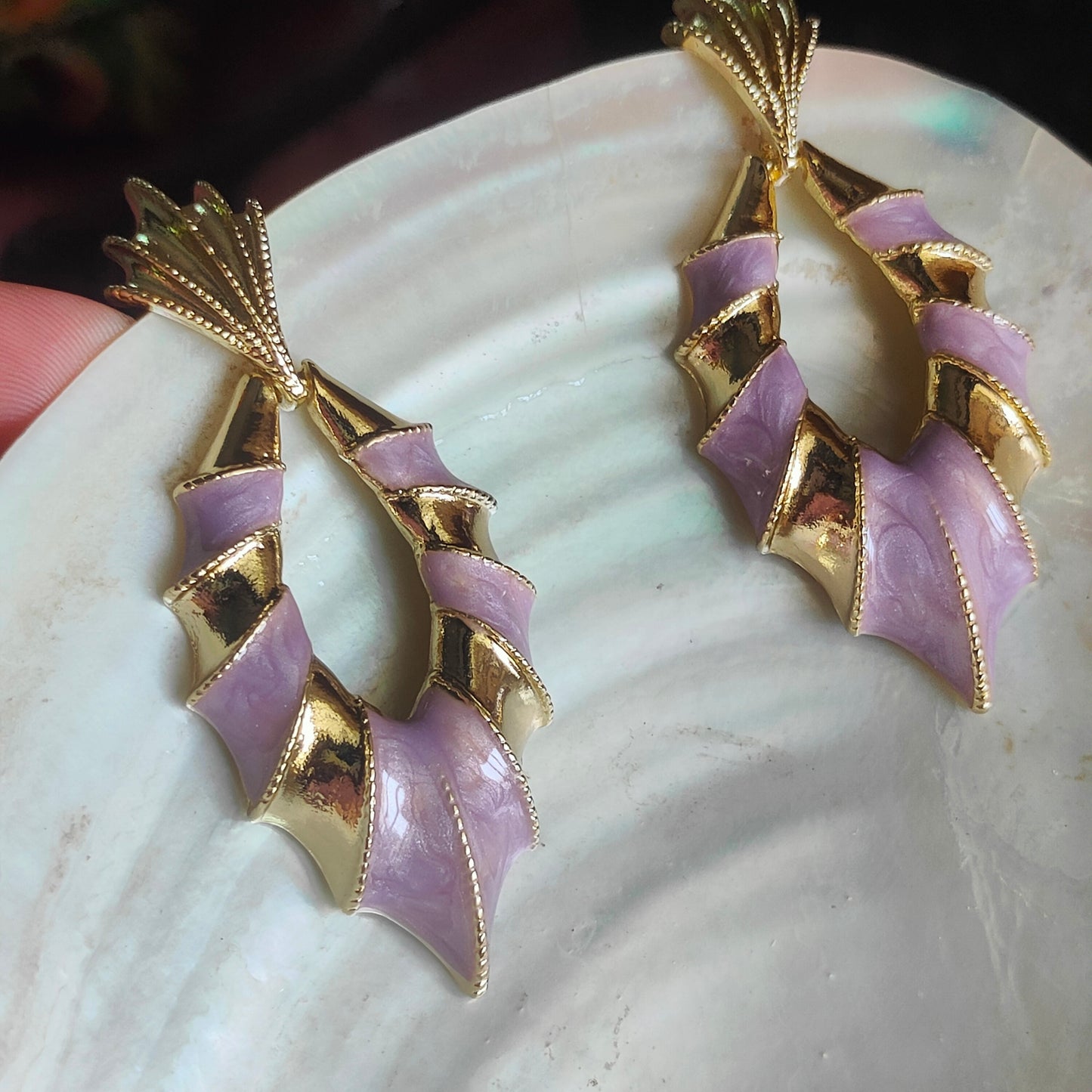 Lavender Luxe Swirls