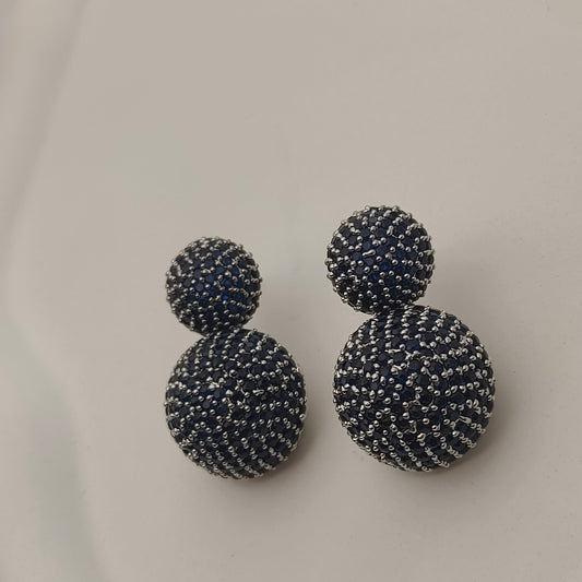 Midnight Spark Duo Studs