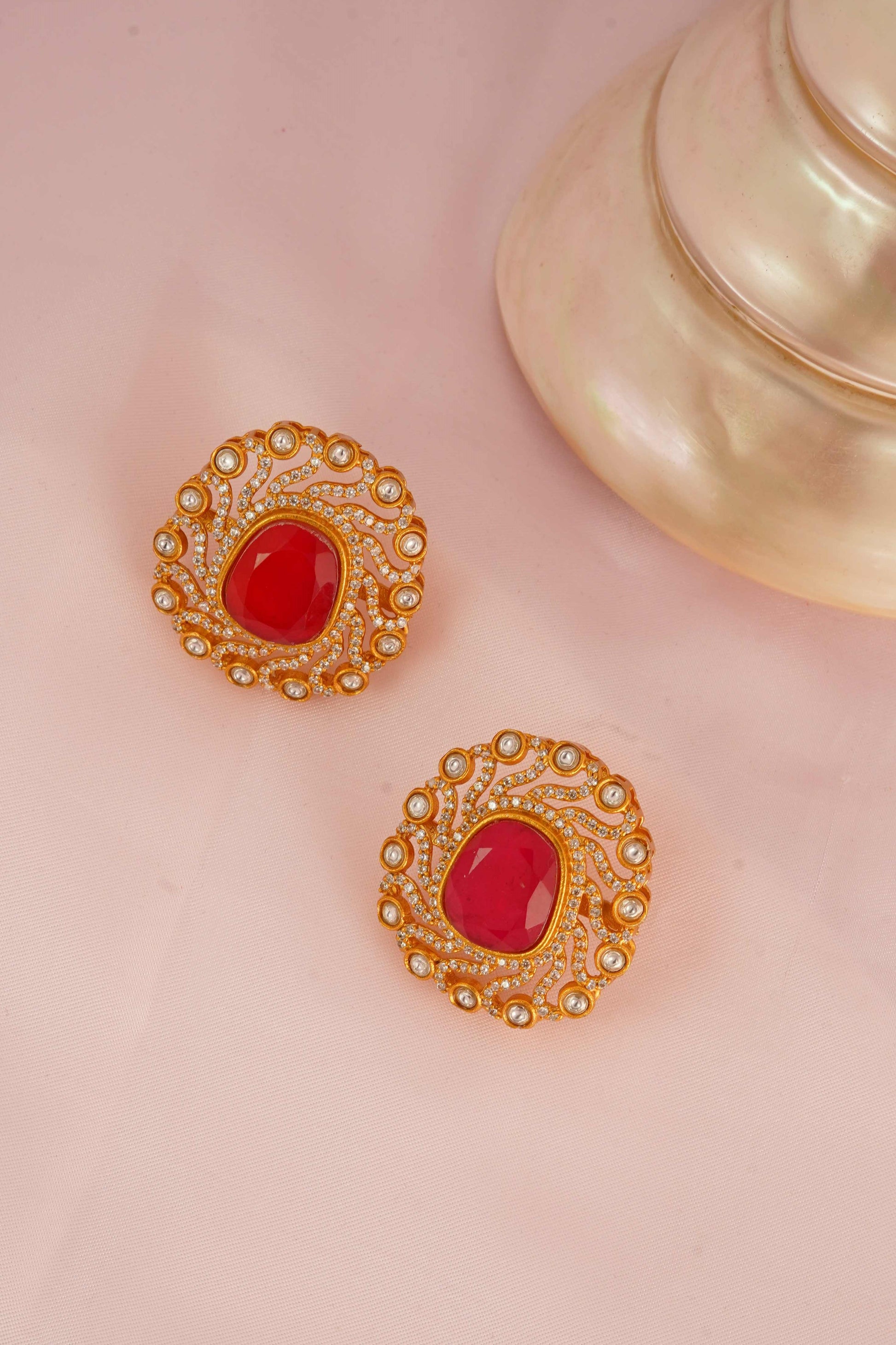 Kanak Blossom Stud Earrings