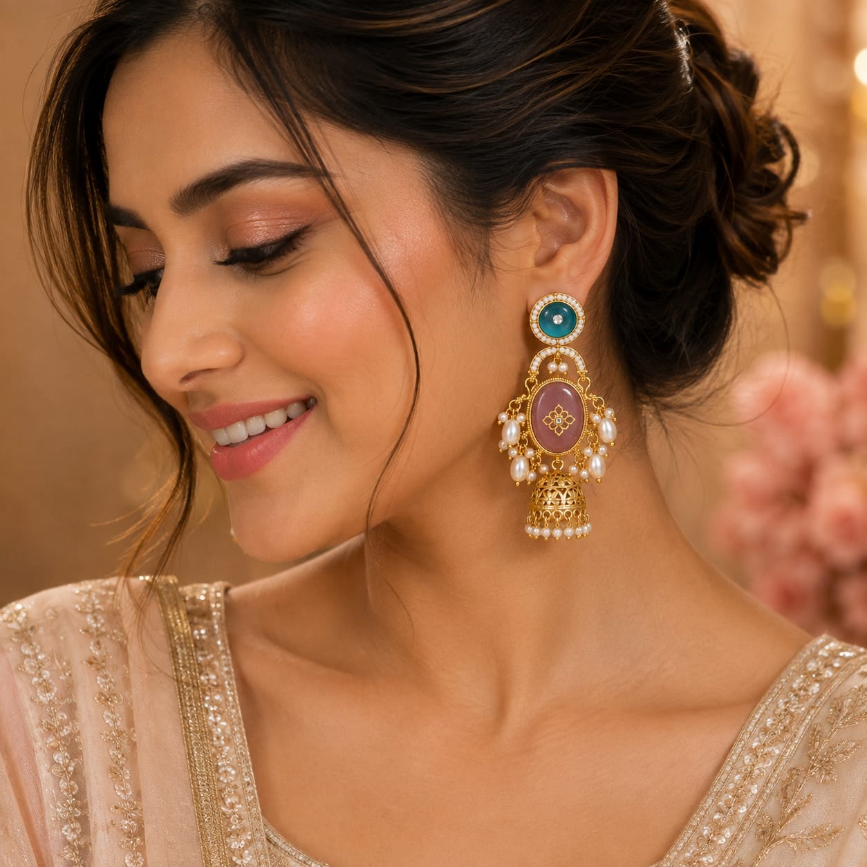 Madhavi Pearl Jhumki