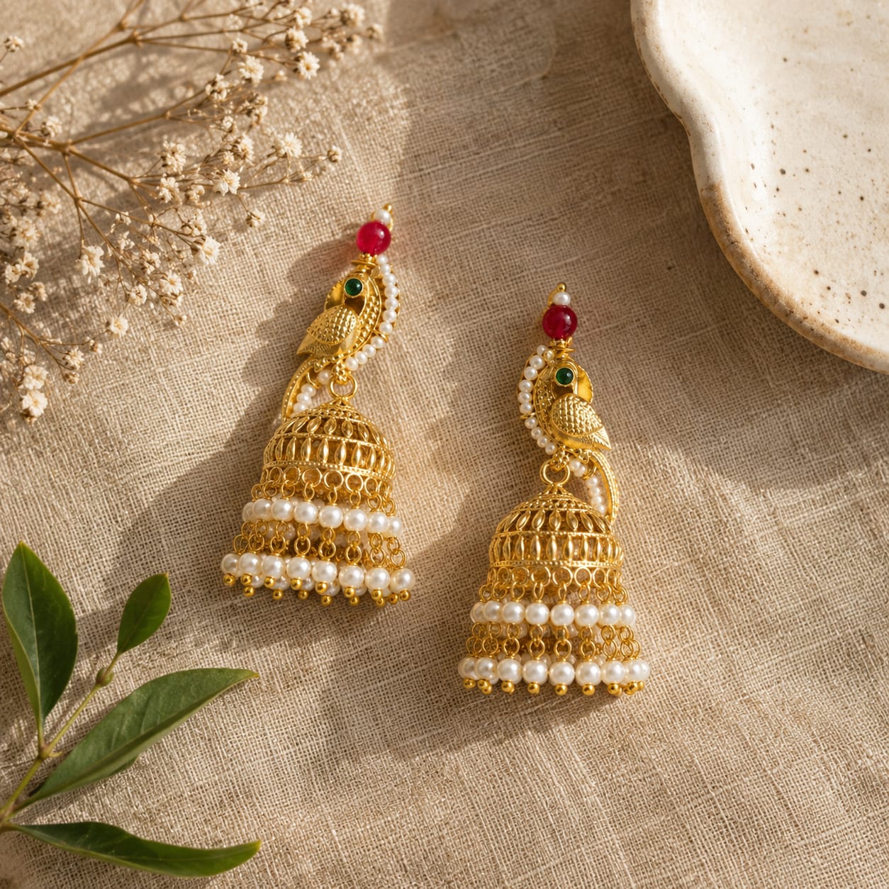 Mayura Pearl Jhumki